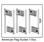 American Flag Sucker